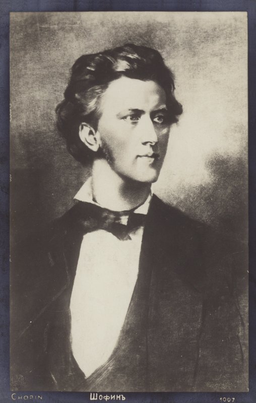 Frederic Chopin , polsk komponist og pianist (1810-1849) av Polish School