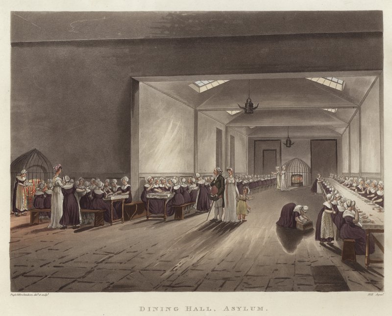 Spisesal av Pugin and Rowlandson