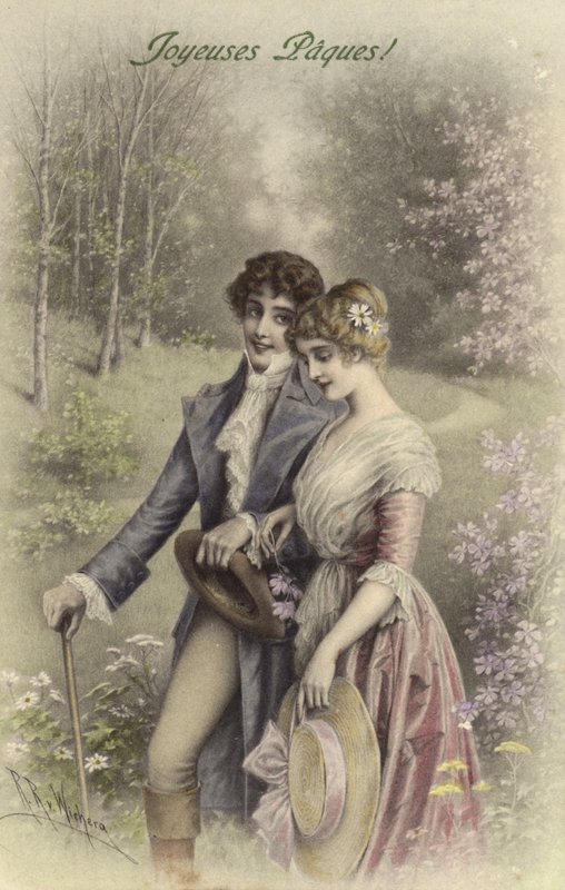 Vandrende par av Raimund Ritter Von Brennerstein Wichera