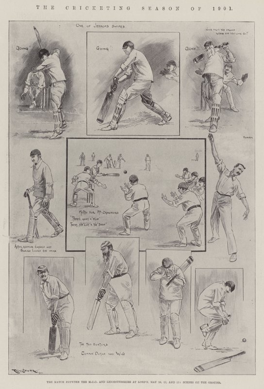 Cricketsesongen i 1901 av Ralph Cleaver