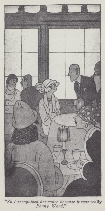 Illustrasjon for Gentlemen Prefer Blondes av Anita Loos (litho) av Ralph Barton