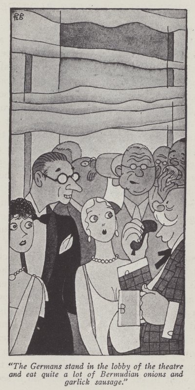Illustrasjon for Gentlemen Prefer Blondes av Anita Loos (litho) av Ralph Barton