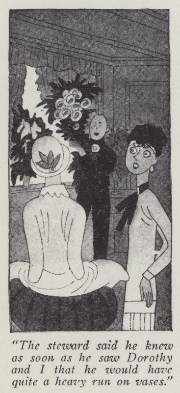 Illustrasjon for Gentlemen Prefer Blondes av Anita Loos (litho) av Ralph Barton