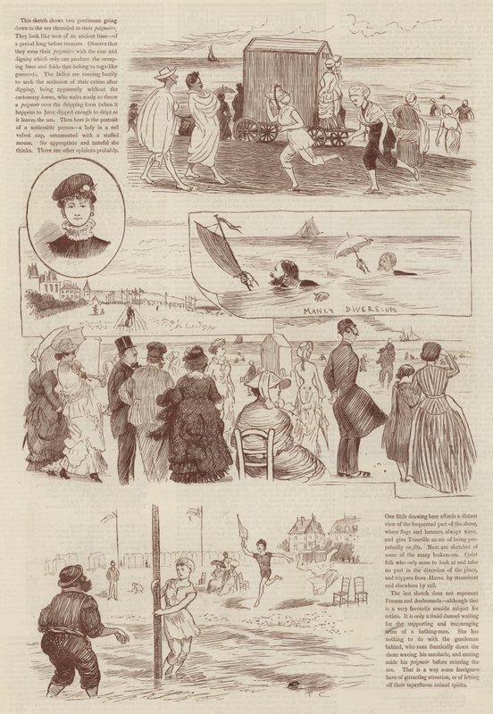 Skisser på Trouville av Randolph Caldecott
