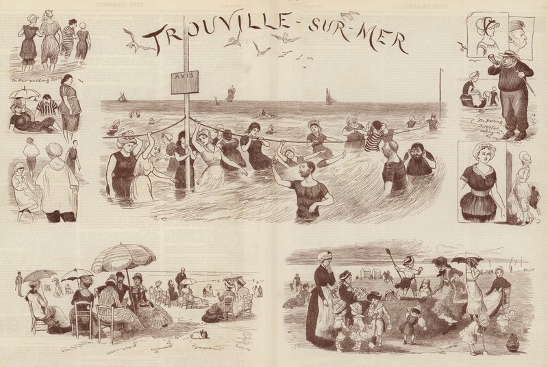 Skisser på Trouville av Randolph Caldecott