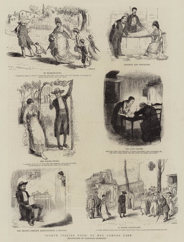 Nord-italiensk folkemusikk av Randolph Caldecott