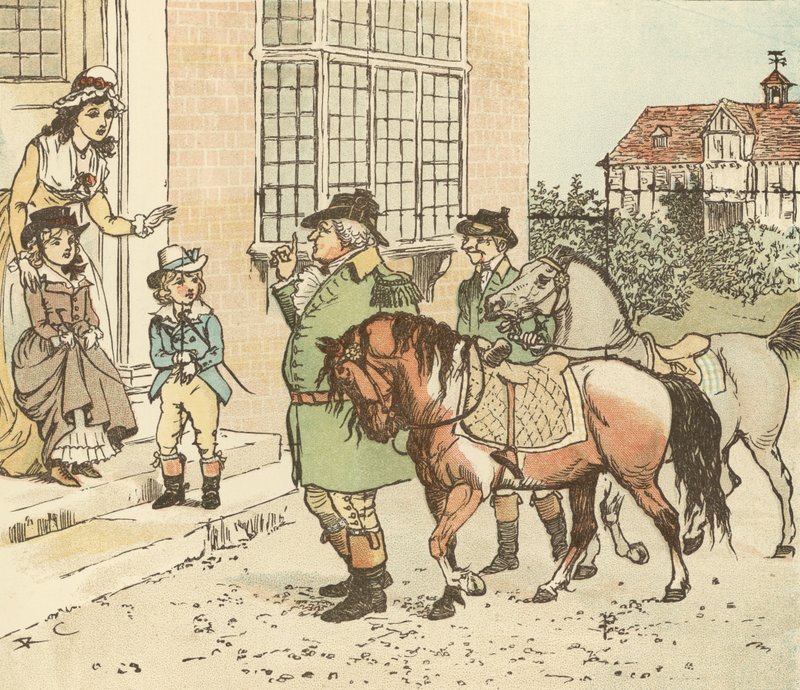 Kjør en hanehest til Banbury Cross av Randolph Caldecott