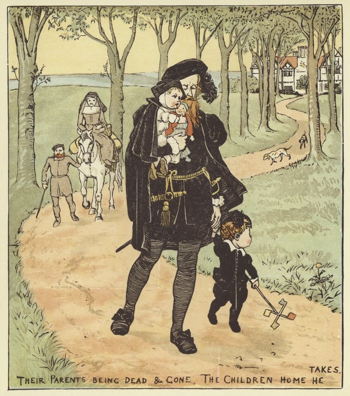 Babes In The Wood av Randolph Caldecott
