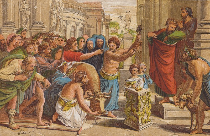  av Raphael (1483 1520) (after)