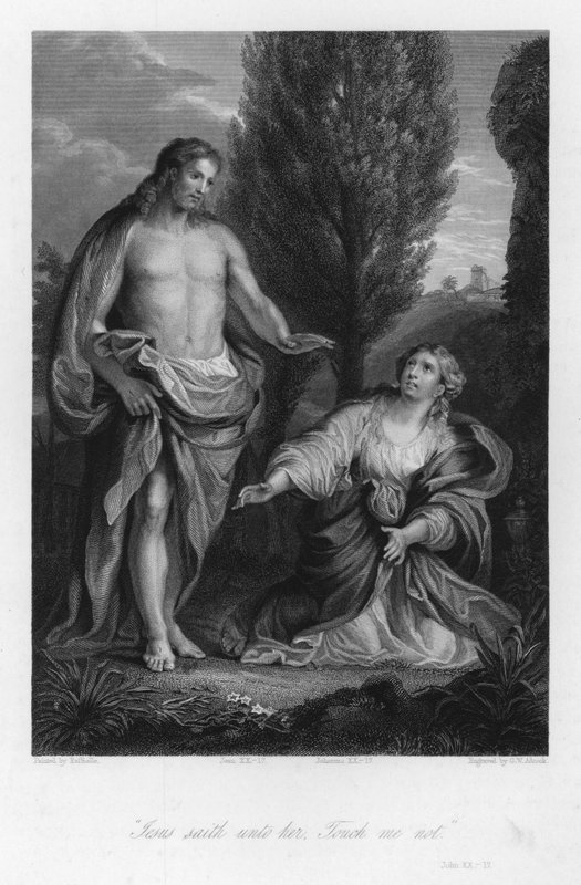 "Rør meg ikke," John XX av after Raphael