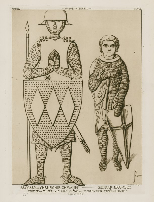 Brocard av Charpignie, ridder - soldat, 1200-1220 av Raphael Jacquemin