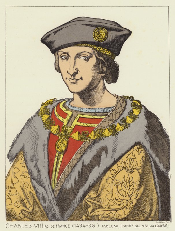 Charles VIII konge av Frankrike av Raphael Jacquemin