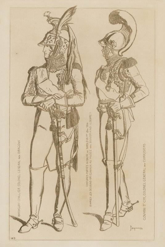 Kostymer ved portene til kroningen av Napoleon I av Raphael Jacquemin