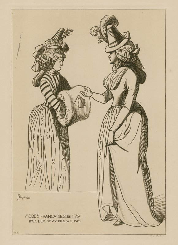 Franske moter fra 1791 av Raphael Jacquemin