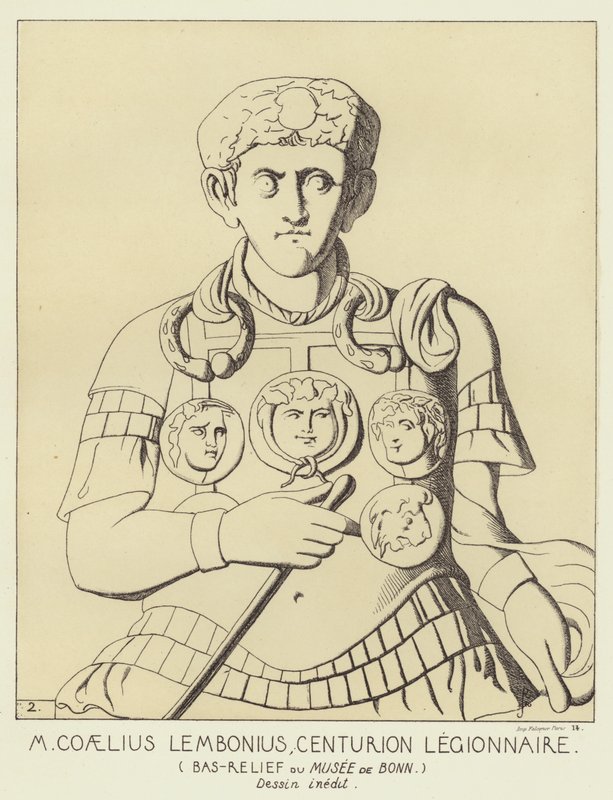 Marcus Coelius Lembonius av Raphael Jacquemin