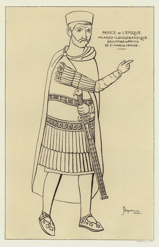 Franco-Lombard prins av Raphael Jacquemin