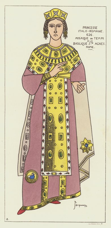 Italiensk-romersk prinsesse av Raphael Jacquemin