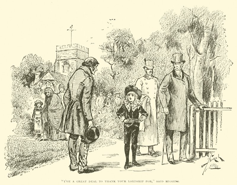 Illustrasjon for Little Lord Fauntleroy av Reginald Bathurst Birch