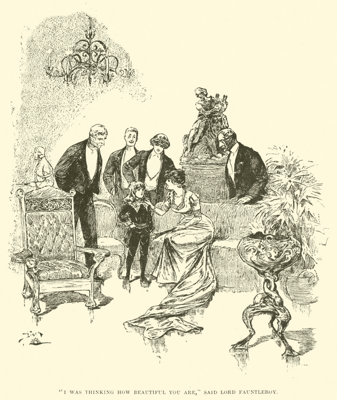 Illustrasjon for Little Lord Fauntleroy av Reginald Bathurst Birch