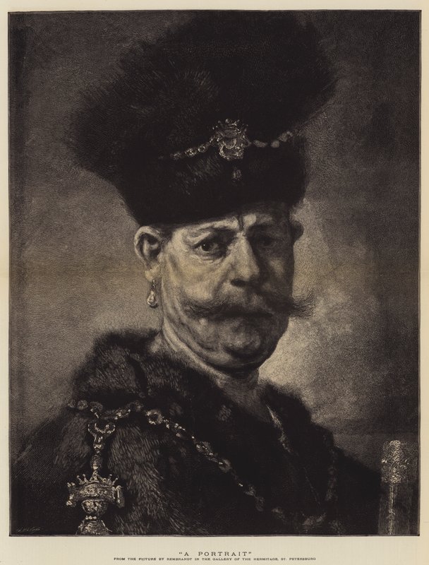 Portrett av Rembrandt van Rijn