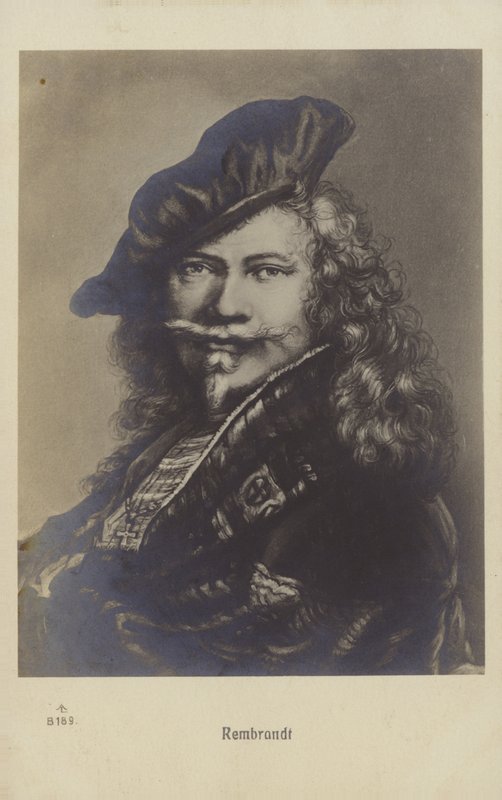 Rembrandt , nederlandsk maler og trykkeri av Rembrandt van Rijn
