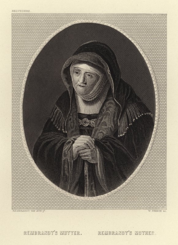 Rembrandts mor av Rembrandt van Rijn