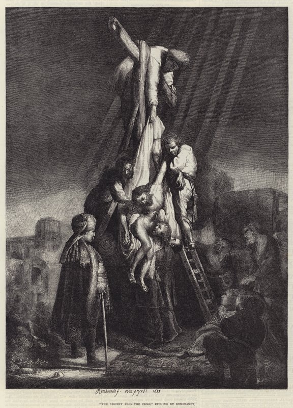 Nedstigningen fra korset av Rembrandt van Rijn