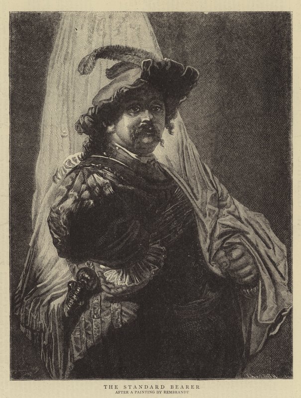 Fanebæreren av Rembrandt van Rijn