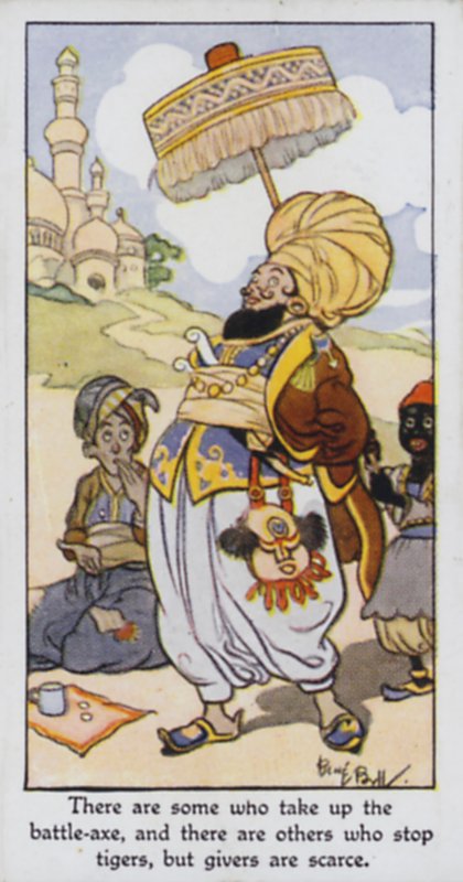 Det er noen som tar opp stridsøksen, og det er andre som stopper tigre, men givere er knappe av René Bull