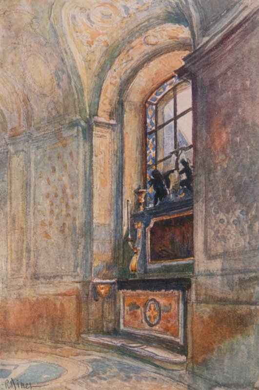 Alter i kapellet, Versailles av Rene Binet