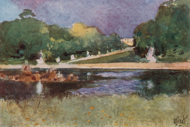 Bassenget til Apollo, Versailles av Rene Binet