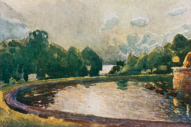 Latona-bassenget, Versailles av Rene Binet