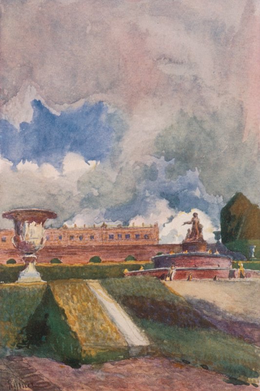 Latona-bassenget, Versailles av Rene Binet