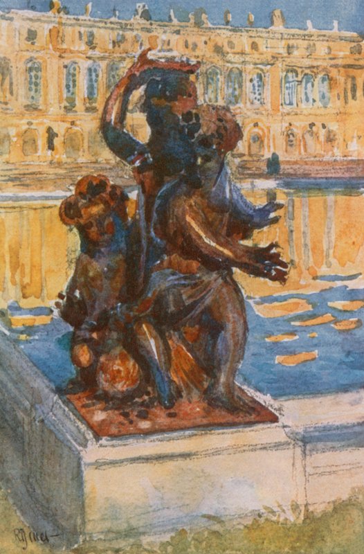 Bronsegruppe på Parterre d