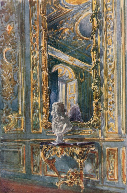 Madame Adelaides salong, Versailles av Rene Binet