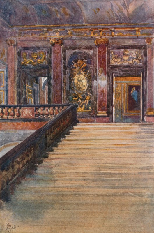 Marmortrapp, Versailles av Rene Binet