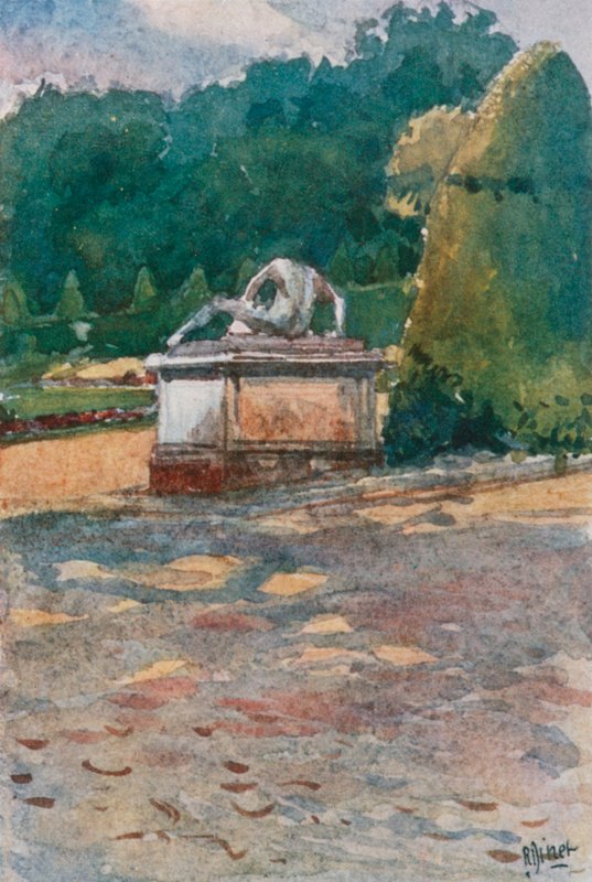 Den døende Gallia, Versailles av Rene Binet