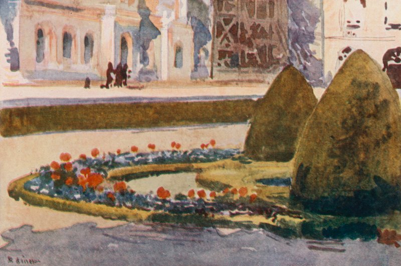 Sørlige Parterre, Versailles av Rene Binet