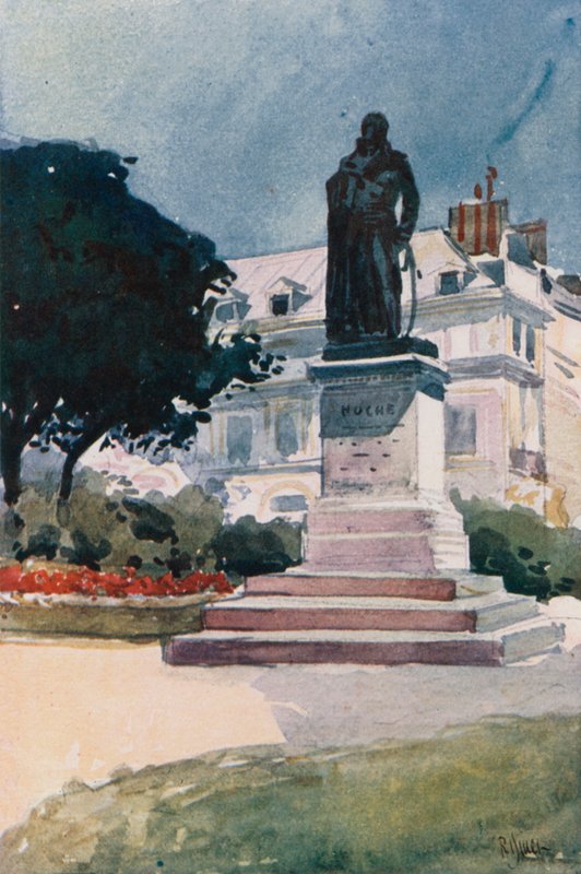 Statue av general Hoche, Versailles av Rene Binet