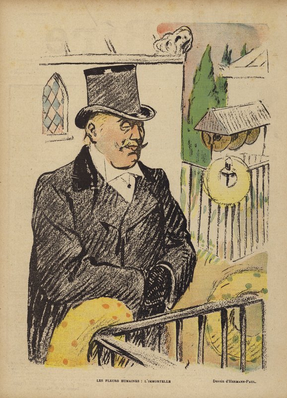 Illustrasjon for Le Rire av Rene George Hermann Paul