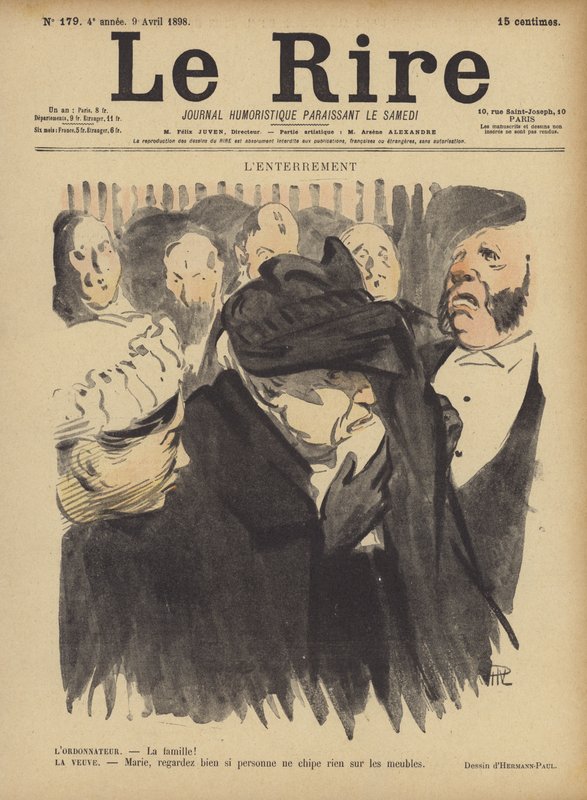 Illustrasjon for Le Rire av Rene George Hermann Paul