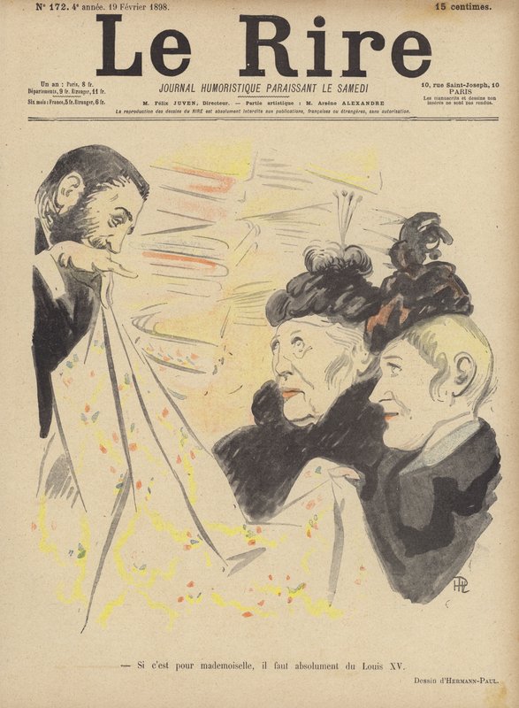 Illustrasjon for Le Rire av Rene George Hermann Paul