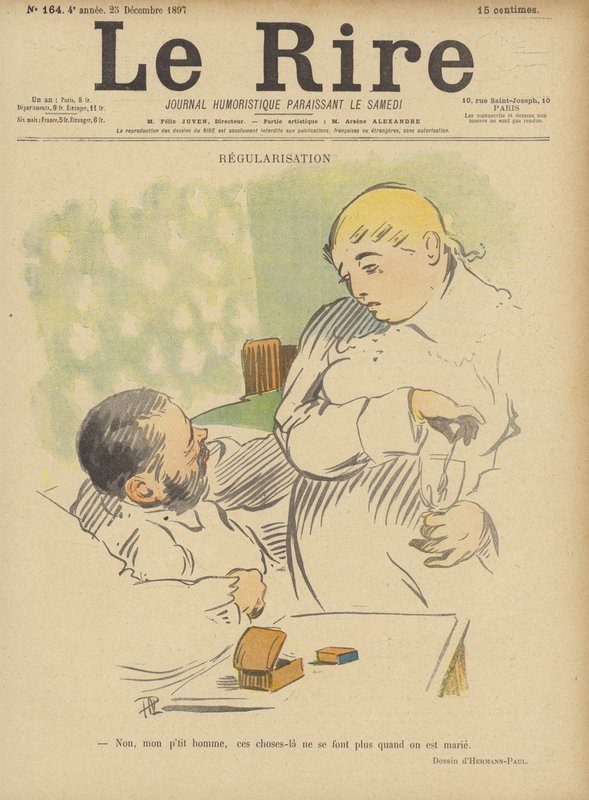Illustrasjon for Le Rire av Rene George Hermann Paul