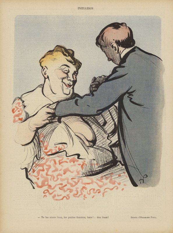 Illustrasjon for Le Rire av Rene George Hermann Paul