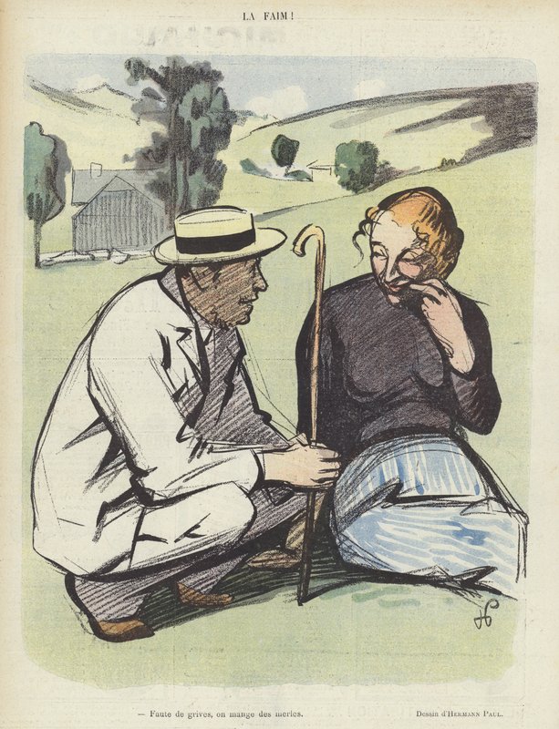 Illustrasjon for Le Rire av Rene George Hermann-Paul