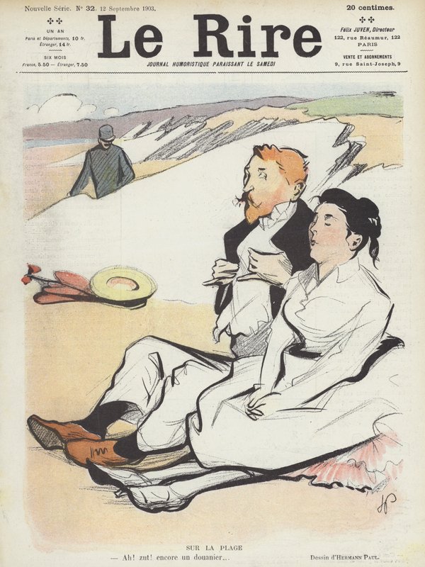 Illustrasjon for Le Rire av Rene George Hermann Paul