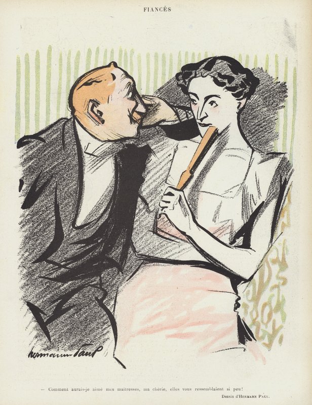 Illustrasjon for Le Rire av Rene George Hermann Paul