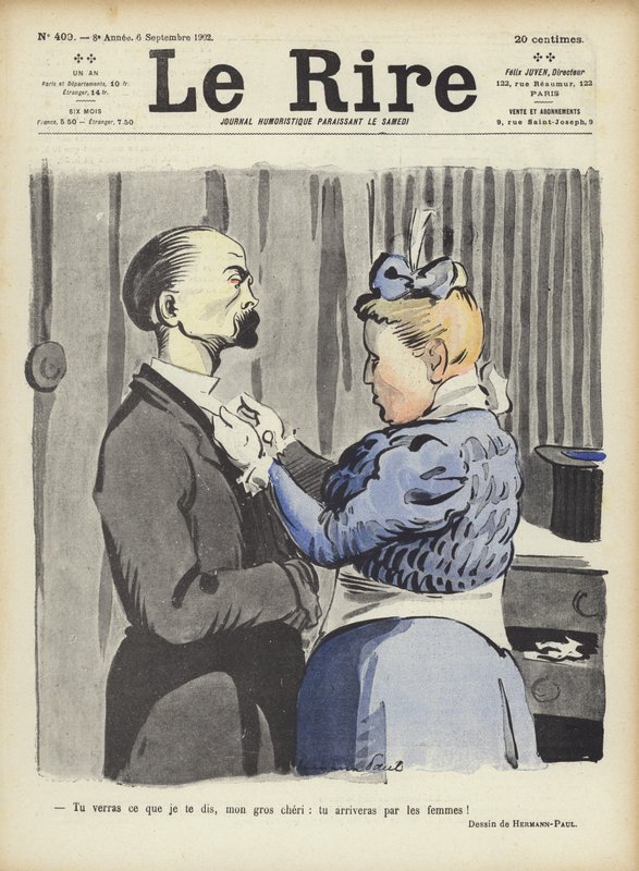 Illustrasjon for Le Rire av Rene George Hermann Paul