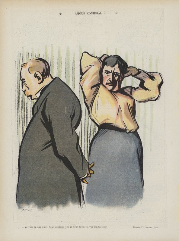 Illustrasjon for Le Rire av Rene George Hermann Paul