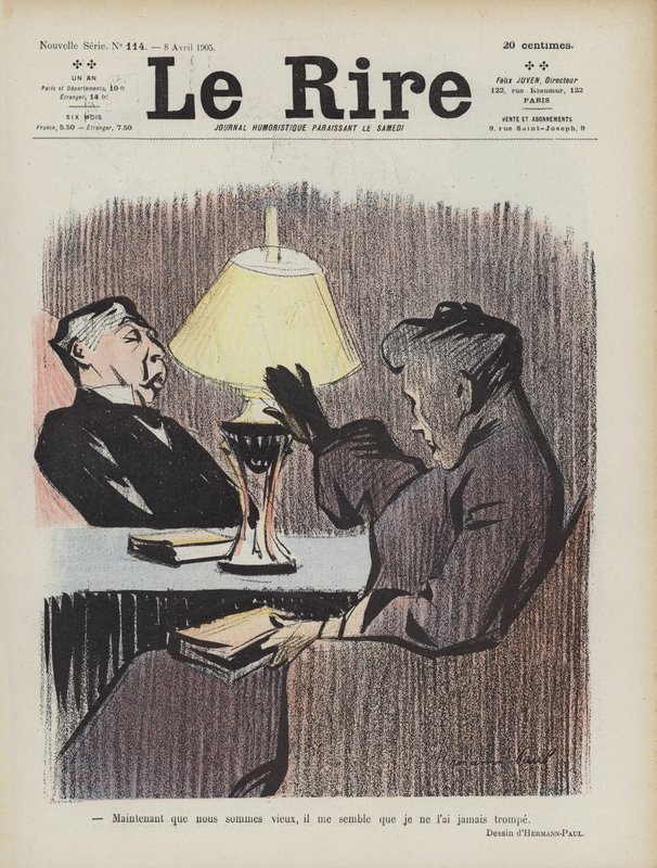 Illustrasjon for Le Rire av Rene George Hermann Paul